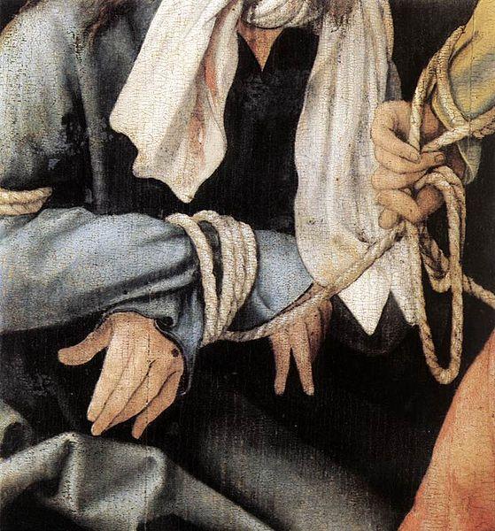 Matthias  Grunewald The Mocking of Christ